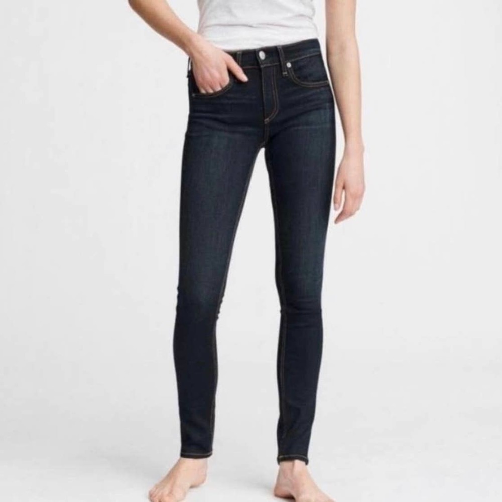 Rag & Bone Bedford Skinny Indigo Jeans Women's Size 28 6
